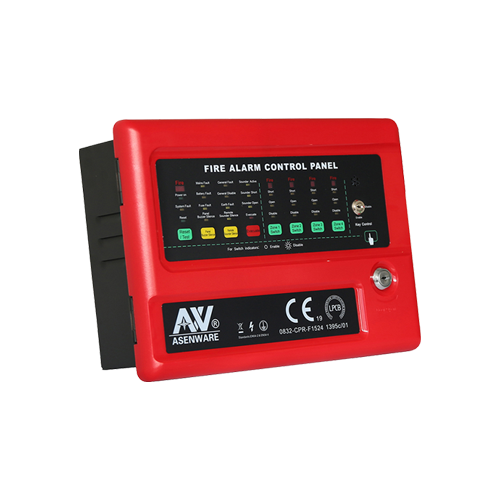 Asenware Conventional 4 Zone Fire Alarm Panel