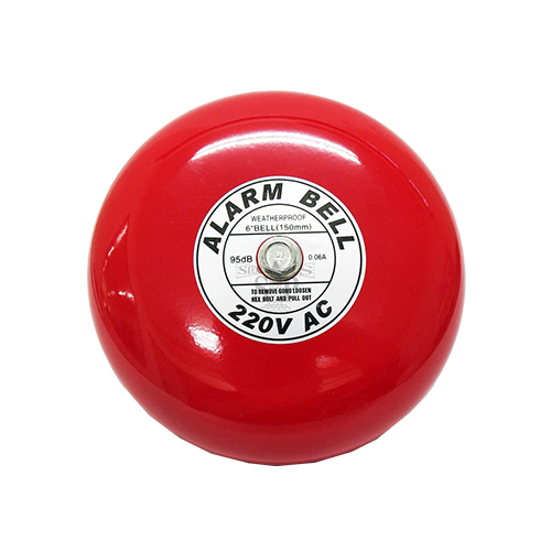 Electric Fire Alarm Bell 6 inches