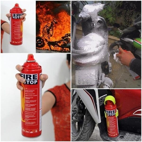 500 ML Foam Mini Fire Stop Extinguisher - Image 2